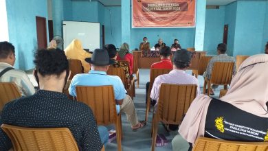 Photo of BEM FH Unikarta dan KPU Sosialisasi Pilbup Kukar di Jonggon Jaya