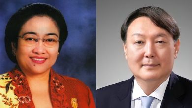 Photo of Megawati Hadiri Pelantikan Presiden Korsel Yoon Suk Yeol