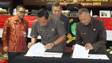 Photo of DPRD Katlim Gelar Paripurna, Penandatanganan Kesepakatan KUA PPAS APBD-P 2022