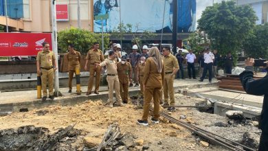 Photo of Proyek Penanganan Banjir Lembuswana Hampir Tuntas, Walikota: Tahun Depan Dilanjutkan Pelebaran Drainase