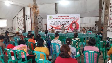 Photo of Sosialisasi Wawasan Kebangsaan, Veridiana : Cintai Negara Kita