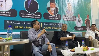 Photo of Hadir Dalam Diskusi HMI, Samri Jawab Persoalan Kributan Perda RTRW