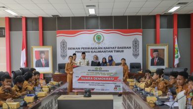 Photo of DPRD Kaltim Terima Kunjungan Romobongan Mts Negeri Samarinda