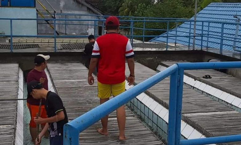 Photo of Jaga Kulaitas, Perumdam Tirta Kencana Lakukan Pengurasan Bak WTP IPA Pulau Atas